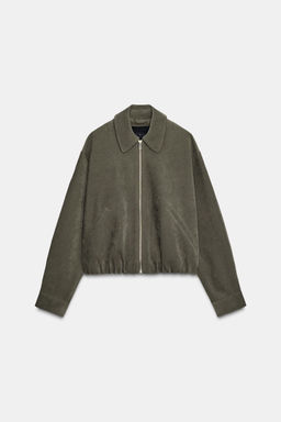 VOLUME BOMBER JACKET - Zara фото 12