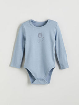 Bask?l? Erkek Bebek ??t??tl? Body 2li