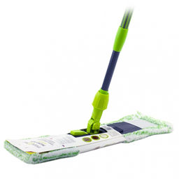 Швабра с телескопической рукояткой прорезин. 130 см, арт. ЕКВ024