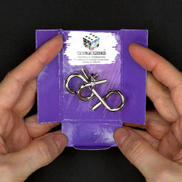 DELFBRICK DLM-06 Головоломка металлическая 1 шт Петельки 2 элемент