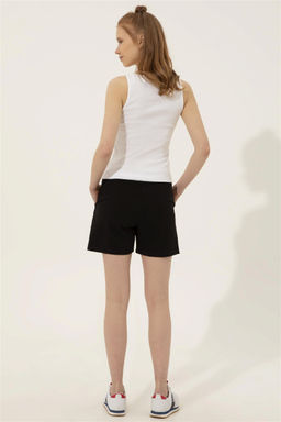 Женские черные трикотажные шорты Скидка 20% в корзине - U.s. polo assn фото 4
