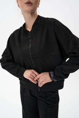 Бомбер Майли (чёрный) - Эльза фото 3