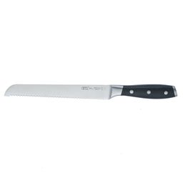 50580 GIPFEL Нож для хлеба HORECA PRO 20см, кованый. Материал лезвия: сталь X30CR13. Материал ручки: пластик ABS. Толщина: 2,3 мм.