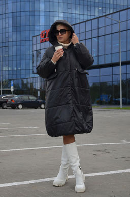 Пальто DOGGI 5028 черный фото 2