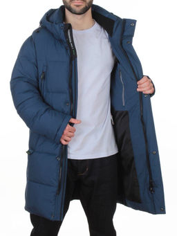 D6599 BLUE Куртка мужская зимняя (200 гр. холлофайбер)