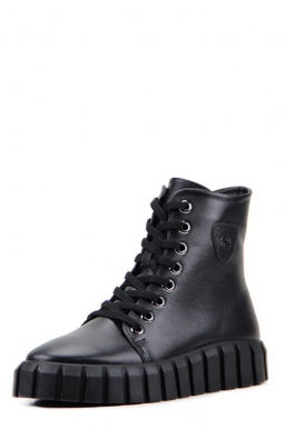 Ботинки 212.91505bl. black/байка