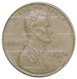 1 цент 1974 года D США