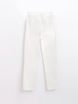 CONTE CON-619 Джинсы mom fit с высокой посадкой off white