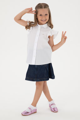 K_z _ocuk Beyaz K_sa Kollu G_mlek Sepette S_rpriz _ndirim