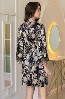 Короткий запашной халат Mia-Amore  фото 2