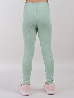 CRB wear / CWKG 70517-37 Брюки модель легинсы для девочки,зеленый  фото 5