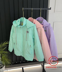 Куртка для девочки с капюшоном