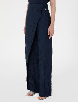 Lacivert Loose Fit Kanvas Pantolon - Pierre cardin фото 2