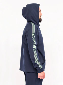 CRB wear/FWXM 90031-41 Комплект мужской (толстовка, брюки),темно-синий/Ex.Cherubino  фото 2