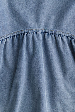 Vestido de punto efecto denim - H&m фото 2