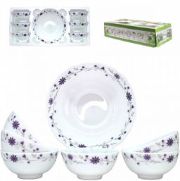 Набор салатников 7пр Бьянка ст/керам. БАРС 7049 арт. W7AT-F (023759)