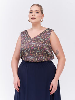 Топ шелковый MT10237FEA20