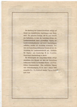 Облигация 4,5% 1000 рейхсмарок 1937 года Германия