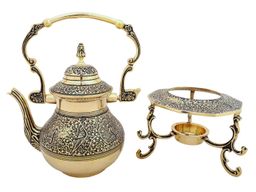 Чайник со свечой № Пс90911/1 (полиш) (HAJI) - Ганг фото 3