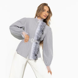 Рубашка Идеальный стиль (с поясом) - Charutti фото 7