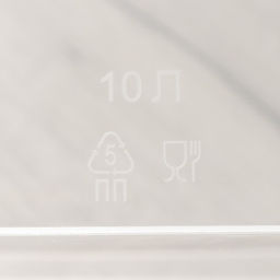 Контейнер для хранения с крышкой, 10 л, 35.5×23.5×19 см, пластик, МИКС