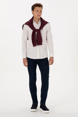 Erkek Bordo Uzun Kollu G_mlek - U.s. polo assn фото 4