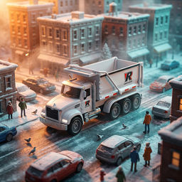 Набор машин "Служба спасения" (инерционная) в коробке