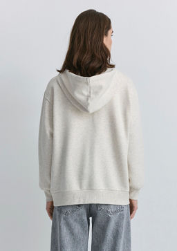 Mavi Patch Logo Fermuarl? Bej Sweatshirt  фото 3