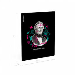 Цена за 5 шт. Тетрадь общая ученическая с пластиковой обложкой на скобе ErichKrause Persons, Информатика, 48 листов, клетка  фото 4