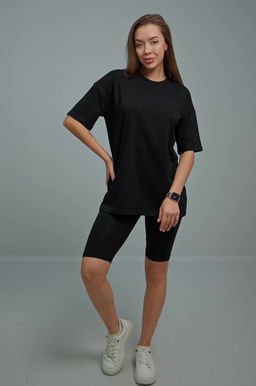 Женский костюм оверсайз Happyfox