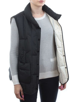 24-616 BLACK Жилет утепленный женский (пух) - Fashion фото 8