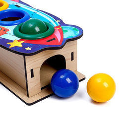 Стучалка «‎Ракета»‎, 3 шарика, цвет МИКС