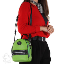 Рюкзак женский 69140 green Velina Fabbiano-Safenta/30 в Новосибирске