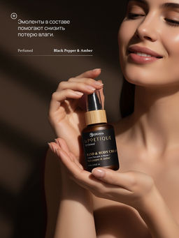 Крем для рук и тела парфюмированный, аромат Black pepper, 60 мл, laPOETIQUE  фото 5