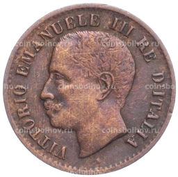 Монета 1 чентезимо 1905 года Италия