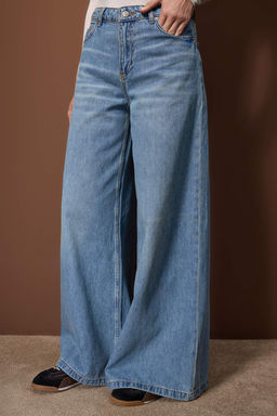 Mavi Normal Bel Ekstra Wide Leg Jeans TWOAW26JE00307 - Trendyolmilla фото 3