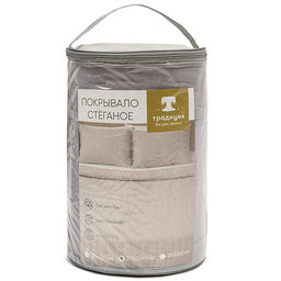 Покрывало стеганое 215х240 Традиция, поплин, 100% хлопок, Винтаж ВБ 215х240  фото 12