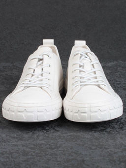 03-72699-2 WHITE Полуботинки спортивные мужские (натуральная кожа)