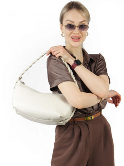 LACCOMA сумка Аэлита-слоновая кость эко кожа хлопок