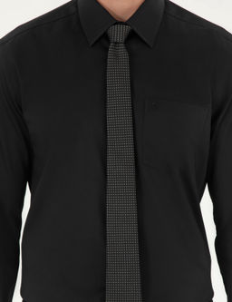 Siyah Regular Fit Uzun Kollu Basic G_mlek - Pierre cardin фото 13