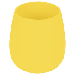 Стаканчик для рисования 290мл., желтый (СС_58917, Мульти-Пульти) силиконовый