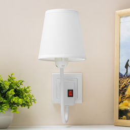 Бра «Дженна» Е27 5 Вт белый 14×33 см