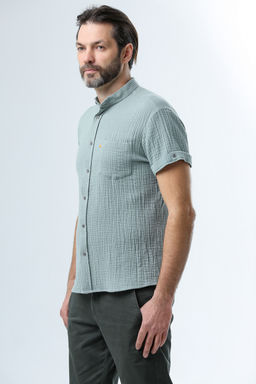 Мужская рубашка 219-с-04 - Nicolo angi фото 3