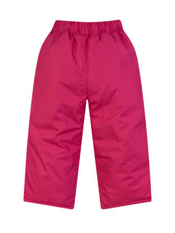 Брюки на поясе осенне-весенние малина (146, 72)