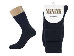 MINI INVERNO 3301 носки жен. 26% Шерсть, 62% Акрил, 10% Полиамид, 2% Эластан - nero