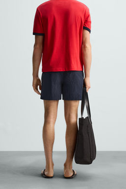 BASIC MID-LENGTH SWIMMING TRUNKS - Zara фото 3