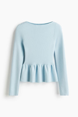 Top de punto con peplum - H&m фото 8