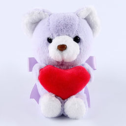 Цена за 6 шт. Мягкая игрушка в шоубоксе, мишка, микс