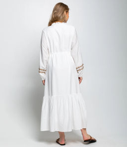 Платье #КТ88810, белый - Dommod фото 4