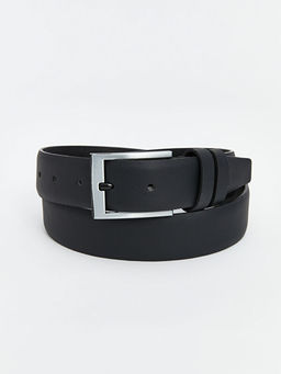 Deri G?r?n?ml? Erkek Kemer